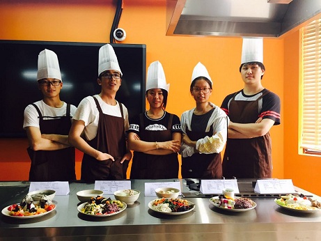 感食物之美，悟营养之悦――太阳成集团tyc122cc明德导师团系列活动之14营养团日活动