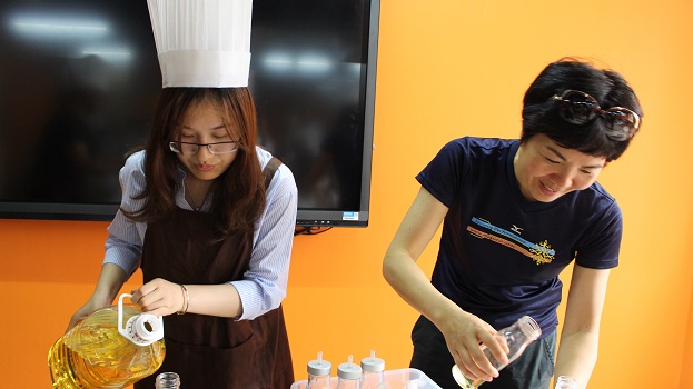 感食物之美，悟营养之悦――太阳成集团tyc122cc明德导师团系列活动之14营养团日活动