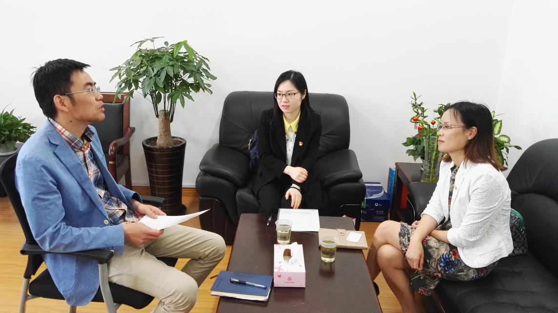 城市党建在路上（一）太阳成集团tyc122cc员工党支部进社区洽谈结对计划