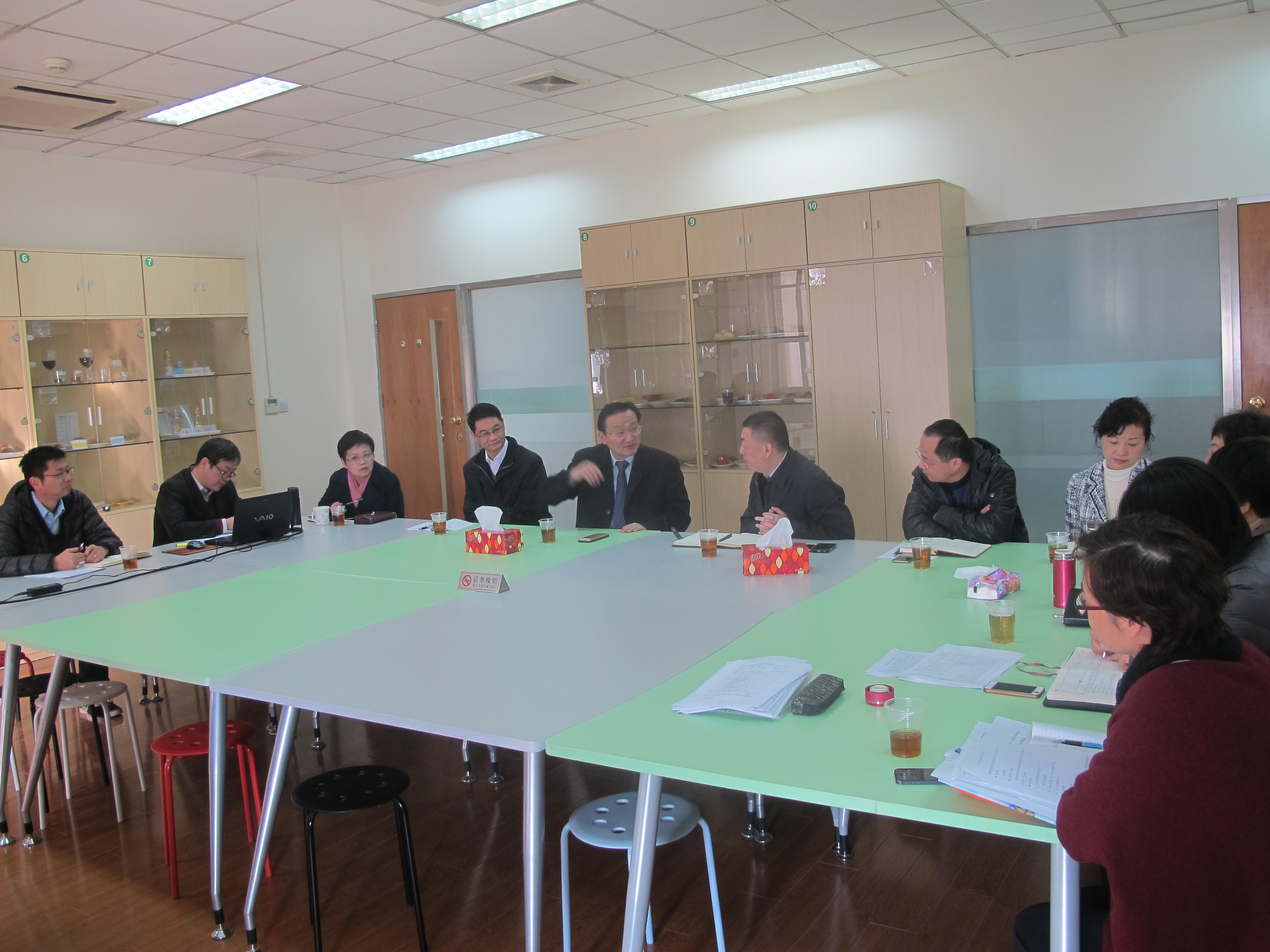 徐建光董事长等调研太阳成集团tyc122cc