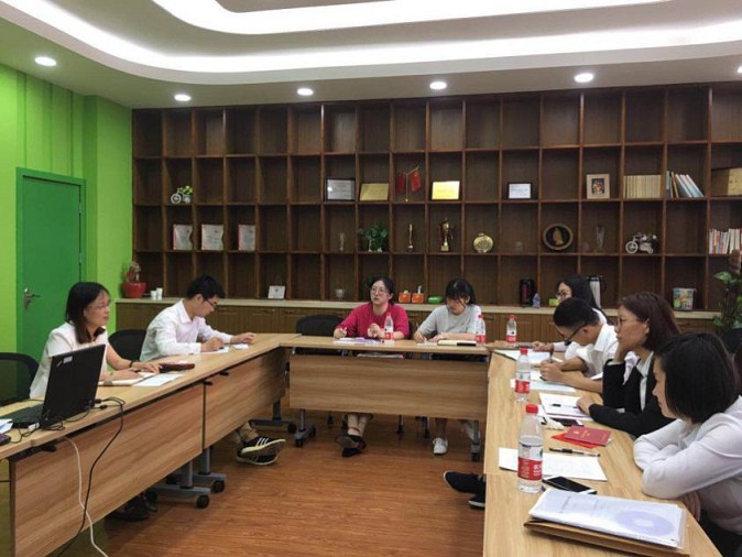 理想不毕业，信念常在线――太阳成集团tyc122cc员工党支部毕业生党员教育主题党日活动